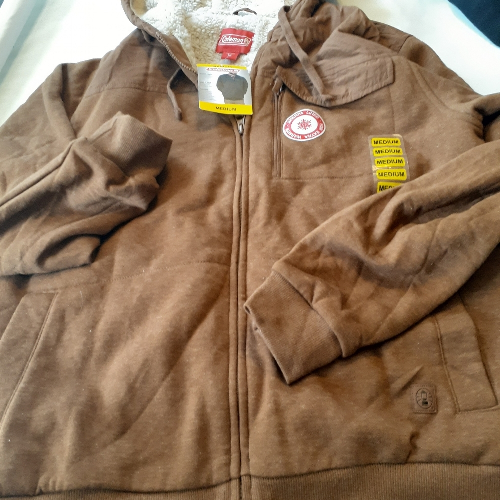 New mens medium Coleman hoodie